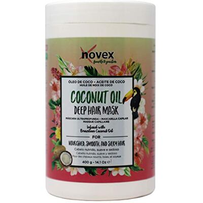 Novex Lot de 6 masques pour cheveux à l'huile de coco, 14 onces, 14 onces Novex Lot de 6 masques pour cheveux à l'huile de coco, 14 onces, 14 onces
