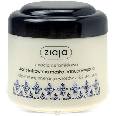 Ziaja soin masque intense pour cheveux secs, bouclés ou fragilisés pour nourrir et réparer avec action réparatrice Ziaja soin masque intense pour cheveux secs, bouclés ou fragilisés pour nourrir et réparer avec action réparatrice