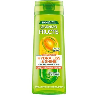 Garnier Multi Pack Shampooing Fructis Hydra Liss & Shine Shampooing pour Cheveux Difficiles à Lisser, Sec ou Crêpe 250 ml Lot de 12 Garnier Multi Pack Shampooing Fructis Hydra Liss & Shine Shampooing pour Cheveux Difficiles à Lisser, Sec ou Crêpe 250 ml Lot de 12