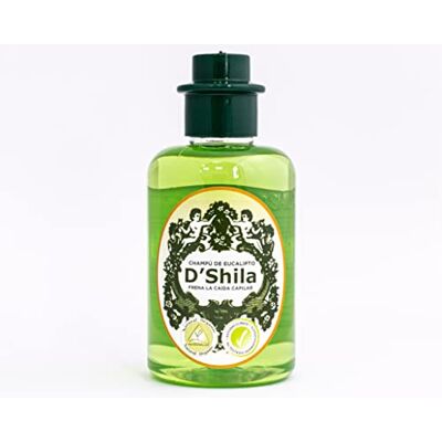 D'SHILA Shampooing Naturel Bio d'Eucalyptus Antichute 300ml Stimulant Tonifiant Renforçant Traitement pour freiner la chute intense des cheveux D'SHILA Shampooing Naturel Bio d'Eucalyptus Antichute 300ml Stimulant Tonifiant Renforçant Traitement pour freiner la chute intense des cheveux