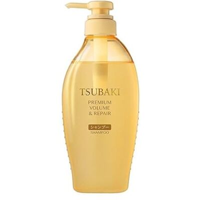 Tsubaki Shampooing réparateur Premium 450 ml Répare et nourrit les cheveux abîmés Tsubaki Shampooing réparateur Premium 450 ml Répare et nourrit les cheveux abîmés