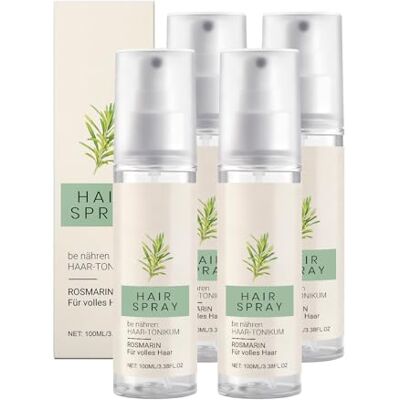 QPJUVC Spray de croissance des cheveux au romarin Huile bio bio et eau de romarin pour cheveux plus fins, sérum volume (non gras) pour femmes et hommes, soin des cheveux secs et abîmés (4) QPJUVC Spray de croissance des cheveux au romarin Huile bio bio et eau de romarin pour cheveux plus fins, sérum volume (non gras) pour femmes et hommes, soin des cheveux secs et abîmés (4)
