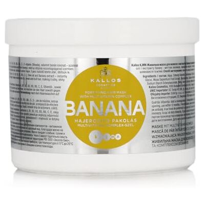 Kallos Cosmetics Masque capillaire banane 500 ml Kallos Cosmetics Masque capillaire banane 500 ml