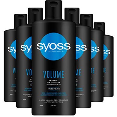 Syoss Volume Shampoo, 6 x 440ML Syoss Volume Shampoo, 6 x 440ML