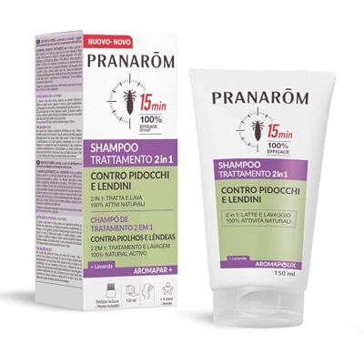 Pranarôm PRANAROM Aromapar Shampooing traitement 2 en 1 100% naturel avec huile de coco et lavande 150 ml Pranarôm PRANAROM Aromapar Shampooing traitement 2 en 1 100% naturel avec huile de coco et lavande 150 ml