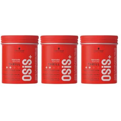 Schwarzkopf OSIS+ Texture Thrill Fibre Gum 3 x 100 ml = 300 ml Schwarzkopf OSIS+ Texture Thrill Fibre Gum 3 x 100 ml = 300 ml
