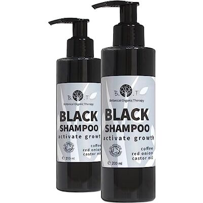B.O.T cosmetic & wellness Shampooing Oignon, Caféine et Huile de Ricin pour Cheveux Gras: Antipelliculaire, Volume Capillaire et Barbe, Anti Chute, Hydratant, Croissance des Cheveux. SANS SULFATE 2 x 200 ml B.O.T cosmetic & wellness Shampooing Oignon, Caféine et Huile de Ricin pour Cheveux Gras: Antipelliculaire, Volume Capillaire et Barbe, Anti Chute, Hydratant, Croissance des Cheveux. SANS SULFATE 2 x 200 ml
