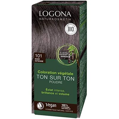 LOGONA Naturkosmetik Logona Coloration 101 Noir Intense 100 g LOGONA Naturkosmetik Logona Coloration 101 Noir Intense 100 g