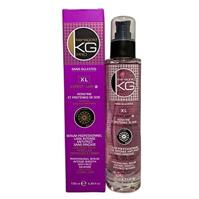 KeraGold PRO Serum Expert Liss pour Cheveux Secs Rebelles à la Keratine/Protéines de Soie, 100 ml KeraGold PRO Serum Expert Liss pour Cheveux Secs Rebelles à la Keratine/Protéines de Soie, 100 ml