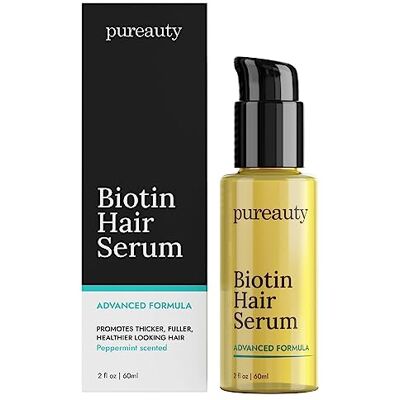 Meraz Pureauty Naturals Pureauty Naturals Biotine Sérum Cheveux 110 g Meraz Pureauty Naturals Pureauty Naturals Biotine Sérum Cheveux 110 g
