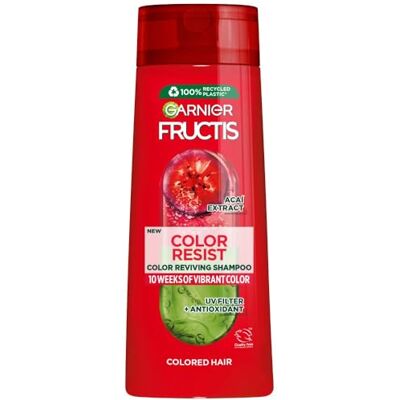 Garnier Fructis Color Resist Reviving Goji Berry Shampooing pour cheveux colorés 400 ml Garnier Fructis Color Resist Reviving Goji Berry Shampooing pour cheveux colorés 400 ml