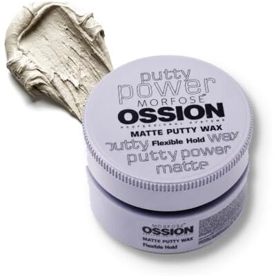 MORFOSE Ossion Hair Styling Wax Cire coiffante Tenue flexible Coiffage léger pour des looks dynamiques 100 ml (emballage gris) MORFOSE Ossion Hair Styling Wax Cire coiffante Tenue flexible Coiffage léger pour des looks dynamiques 100 ml (emballage gris)