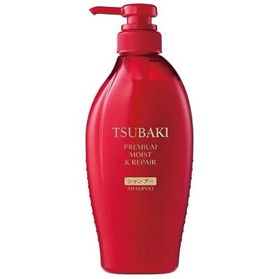 Tsubaki Shampooing Moist Premium 450 ml – Réparation quotidienne pour cheveux abîmés de la racine à la pointe Tsubaki Shampooing Moist Premium 450 ml – Réparation quotidienne pour cheveux abîmés de la racine à la pointe