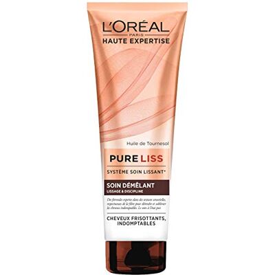 L'Oreal Paris L'Oréal Paris Pure Liss Soin Démêlant à l'Huile de Tournesol Lissage & Discipline Cheveux Frisés & Indomptables 250 ml L'Oreal Paris L'Oréal Paris Pure Liss Soin Démêlant à l'Huile de Tournesol Lissage & Discipline Cheveux Frisés & Indomptables 250 ml