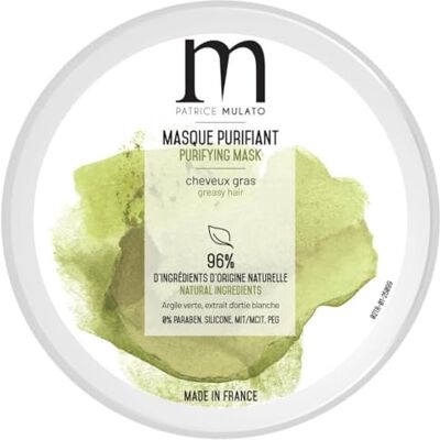 mulato Masque purifiant cheveux gras 200ml mulato Masque purifiant cheveux gras 200ml