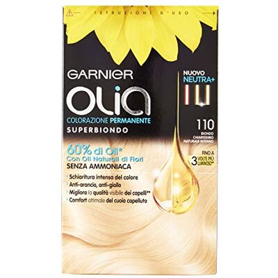 Garnier Olia Coloration Permanente, 110 Blond Clair Garnier Olia Coloration Permanente, 110 Blond Clair