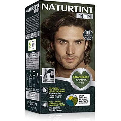 Naturtint Gel Coloration Homme - Permanente 5N - 170ml Naturtint Gel Coloration Homme - Permanente 5N - 170ml