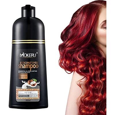 Deno Shampooing colorant instantané à base de vin Ingrédients naturels végétaux Huile de noix de coco Coloration capillaire bio 100 couleurs bordeaux Coloration rapide Shampoing de couleur Deno Shampooing colorant instantané à base de vin Ingrédients naturels végétaux Huile de noix de coco Coloration capillaire bio 100 couleurs bordeaux Coloration rapide Shampoing de couleur