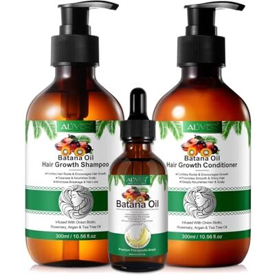 p-beauty Shampoing, après-shampoing et huile capillaire au romarin – Renforce la croissance des cheveux, hydratation intense, régénère les cheveux fins et abîmés, lutte contre les pointes fourchues p-beauty Shampoing, après-shampoing et huile capillaire au romarin – Renforce la croissance des cheveux, hydratation intense, régénère les cheveux fins et abîmés, lutte contre les pointes fourchues