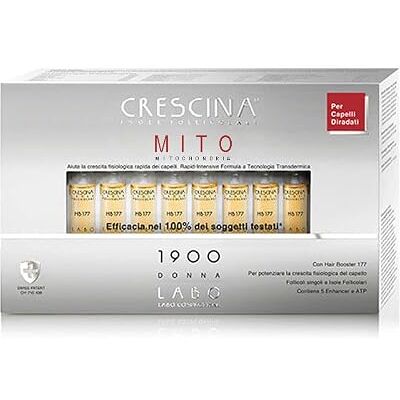 CRESCINA Transdermic Mythe Îles Folliculaires Traitement pour la Recroissance des cheveux 1900 Femme 40 ampoules CRESCINA Transdermic Mythe Îles Folliculaires Traitement pour la Recroissance des cheveux 1900 Femme 40 ampoules