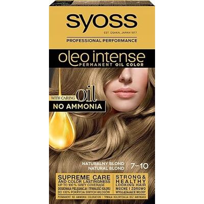 Coloration Permanente Cheveux Blond Naturel Syoss Oleo Intense Coloration Permanente Cheveux Blond Naturel Syoss Oleo Intense
