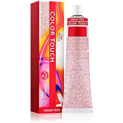 WELLA 5/4 Châtain clair cuivré Color Touch Vibrant Reds sans ammoniaque 60ml WELLA 5/4 Châtain clair cuivré Color Touch Vibrant Reds sans ammoniaque 60ml