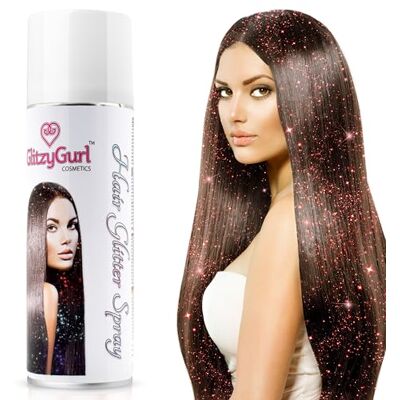 GlitzyGurl Spray à paillettes pour cheveux 125 ml (rubis ravissant) GlitzyGurl Spray à paillettes pour cheveux 125 ml (rubis ravissant)