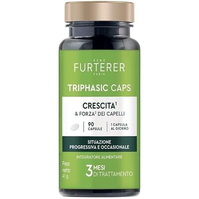 Rene Furterer Triphasic Caps Anti-chute croissance et force 90 capsules René Furterer Rene Furterer Triphasic Caps Anti-chute croissance et force 90 capsules René Furterer