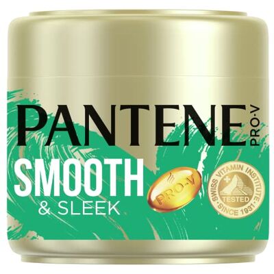 Pantene Masque capillaire lisse et élégant, masque capillaire à la kératine, jusqu'à 72 h de cheveux lisses et brillants en 1 utilisation, 300 ml Pantene Masque capillaire lisse et élégant, masque capillaire à la kératine, jusqu'à 72 h de cheveux lisses et brillants en 1 utilisation, 300 ml