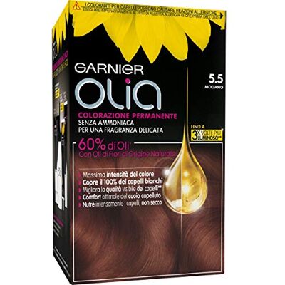 Garnier Olia Coloration et décoloration permanentes 5.5 Mogano Garnier Olia Coloration et décoloration permanentes 5.5 Mogano