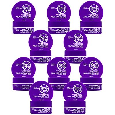 Redone Red One Violetta Aqua Lot de 10 flacons de cire pour cheveux 150 ml Redone Red One Violetta Aqua Lot de 10 flacons de cire pour cheveux 150 ml
