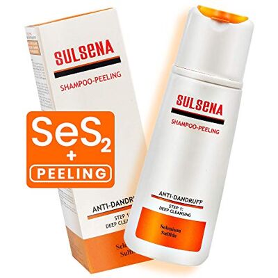 Sulsena Peeling Shampoo Shampoing Contre le Psoriasis pour Hommes et Femmes Shampoing Nettoyant en Profondeur 150 ml Sulsena Peeling Shampoo Shampoing Contre le Psoriasis pour Hommes et Femmes Shampoing Nettoyant en Profondeur 150 ml
