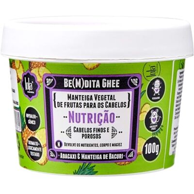 Lola Cosmetics BE(M) a déclaré GHEE-MASC. Nutrition à l'ananas et au beurre de BACURI 100 g, unique, standard Lola Cosmetics BE(M) a déclaré GHEE-MASC. Nutrition à l'ananas et au beurre de BACURI 100 g, unique, standard