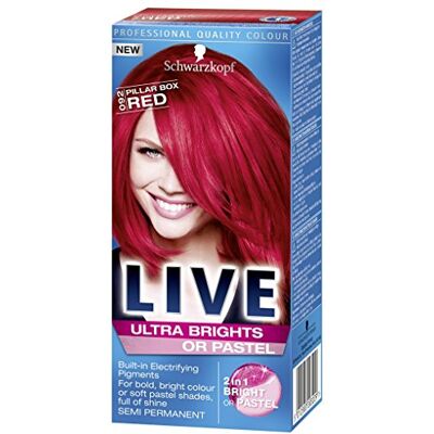 Schwarzkopf LIVE 92 Pillar Box Red 100 ml Schwarzkopf LIVE 92 Pillar Box Red 100 ml