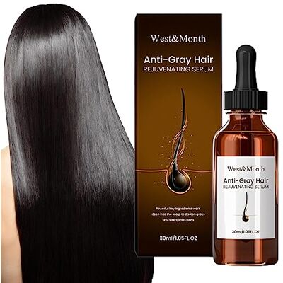 三宅製廉 Sérum capillaire anti-gris enrichi Multiflorum pour inverser naturellement la repousse des cheveux gris, plus épais et plus sain, 30 ml 三宅製廉 Sérum capillaire anti-gris enrichi Multiflorum pour inverser naturellement la repousse des cheveux gris, plus épais et plus sain, 30 ml