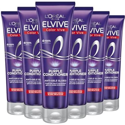 L'ORÉAL 6 après-shampoing Elvive Color Vive Purple 150 ml L'ORÉAL 6 après-shampoing Elvive Color Vive Purple 150 ml