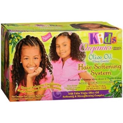 Africa's Best Africas Best Kids Organics Système d'adoucissement capillaire à l'huile d'olive Africa's Best Africas Best Kids Organics Système d'adoucissement capillaire à l'huile d'olive