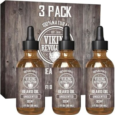 Viking Lot de 3 huiles à barbe non parfumées (enfants) Viking Lot de 3 huiles à barbe non parfumées (enfants)