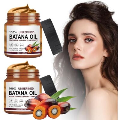 VNAKER Huile de Batana, Batana Olie voor Haar, Batana oil, Batana Huile Pousse, Batana Olie voor Haarbehandeling Conditioner 120ml, Voedt en Beschermt de Haarschacht, Maakt het Haar Glad (2 stuk) VNAKER Huile de Batana, Batana Olie voor Haar, Batana oil, Batana Huile Pousse, Batana Olie voor Haarbehandeling Conditioner 120ml, Voedt en Beschermt de Haarschacht, Maakt het Haar Glad (2 stuk)