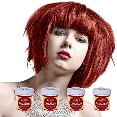 La Riche Directions Lot de 4 colorations semi-permanentes Pot de 88 ml La Riche Directions Lot de 4 colorations semi-permanentes Pot de 88 ml