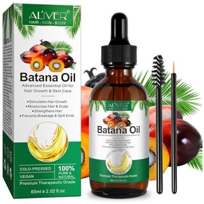 p-beauty Batana Huile capillaire végétalienne au romarin 60 ml – Huile pour la croissance des cheveux, anti-chute des cheveux, soin du cuir chevelu, hydrate et régénère les cheveux abîmés, répare les p-beauty Batana Huile capillaire végétalienne au romarin 60 ml – Huile pour la croissance des cheveux, anti-chute des cheveux, soin du cuir chevelu, hydrate et régénère les cheveux abîmés, répare les