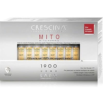 CRESCINA Transdermic Mythe Îles Folliculaires Traitement pour la Recroissance des cheveux 1900 Hommes 20 ampoules CRESCINA Transdermic Mythe Îles Folliculaires Traitement pour la Recroissance des cheveux 1900 Hommes 20 ampoules