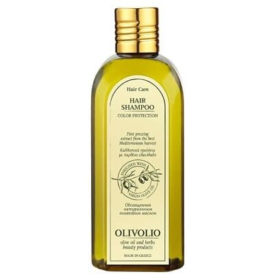 Olivolio Shampooing pour cheveux colorés (protection de la couleur) à l'huile d'olive 100 % bio et 84 % d'ingrédients naturels – 200 ml Olivolio Shampooing pour cheveux colorés (protection de la couleur) à l'huile d'olive 100 % bio et 84 % d'ingrédients naturels – 200 ml
