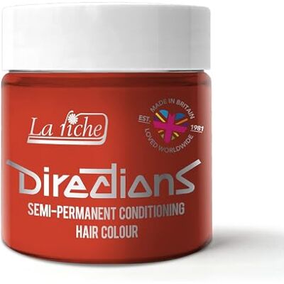 La Riche Directions Coloration Semi-Permanente pour Cheveux 100ml Mandarine La Riche Directions Coloration Semi-Permanente pour Cheveux 100ml Mandarine