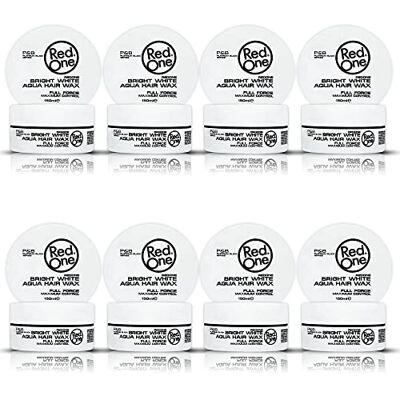 Redone Cire Aquatique Coiffante Blanc 150 ml Fournit lisse Ultra-tenue Gel Cire Parfum de pêche Contrôle Maximum Lot de 8 Redone Cire Aquatique Coiffante Blanc 150 ml Fournit lisse Ultra-tenue Gel Cire Parfum de pêche Contrôle Maximum Lot de 8