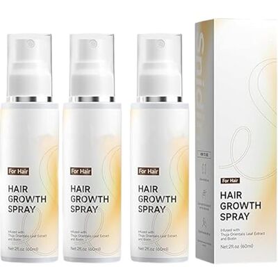 CCDSR Snidin 2026 Spray de croissance des cheveux 60 ml – Huile de romarin naturelle pour la croissance des cheveux, non gras, contre la perte de cheveux et les cheveux clairsemés, extrait de biotine et de CCDSR Snidin 2026 Spray de croissance des cheveux 60 ml – Huile de romarin naturelle pour la croissance des cheveux, non gras, contre la perte de cheveux et les cheveux clairsemés, extrait de biotine et de