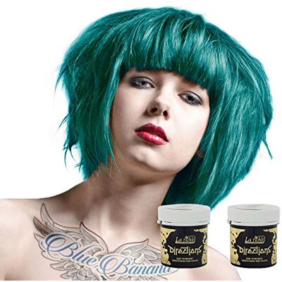 La Riche Directions Lot de 2 colorations pour cheveux 88 ml (turquoise turquoise) La Riche Directions Lot de 2 colorations pour cheveux 88 ml (turquoise turquoise)