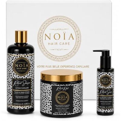 NOIA PARIS NOIA HAIR Coffret Prestige Capillaire Premium Trio Shampoing + Masque + Sérum Gamme RITUAL TANIN & huile D'Amla NOIA PARIS NOIA HAIR Coffret Prestige Capillaire Premium Trio Shampoing + Masque + Sérum Gamme RITUAL TANIN & huile D'Amla