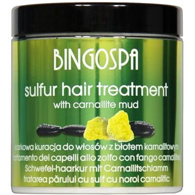 BingoSpa Traitement capillaire au soufre à la boue de carnallite 250 g BingoSpa Traitement capillaire au soufre à la boue de carnallite 250 g
