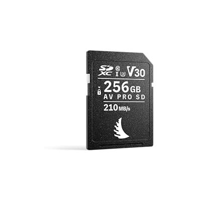 Angelbird AV PRO SD V30 256 Go Carte mémoire SDXC UHS-I Vidéo jusqu'à 8K et photographie haute résolution Carte haute vitesse pour le quotidien, les loisirs et les projets créatifs Angelbird AV PRO SD V30 256 Go Carte mémoire SDXC UHS-I Vidéo jusqu'à 8K et photographie haute résolution Carte haute vitesse pour le quotidien, les loisirs et les projets créatifs